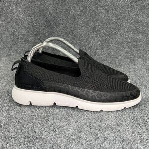 Cole Haan Omni Shoes Women's‎ 8 Black Mesh ZeroGrand Slip On Round Toe Sneakers